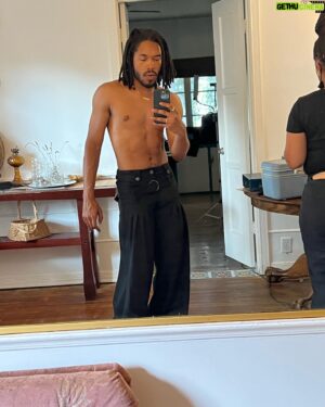 Kelvin Harrison Jr. Instagram - hair post. last slide might be my personal fav.