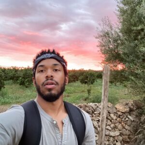 Kelvin Harrison Jr. Instagram - peace signs and cyrano kinda bts but also not