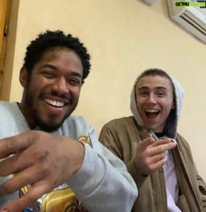 Kelvin Harrison Jr. Instagram - @cyranomovie is out today. heres a dump of a bunch of dirty, sleepless boys and a very elegant @halolorraine 👄 go see it for yourself though.