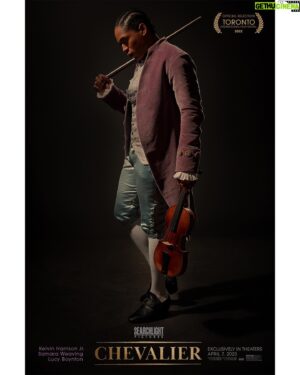 Kelvin Harrison Jr. Instagram - how far we’ve come.

#Chevaliermovie 
April 21, 2023