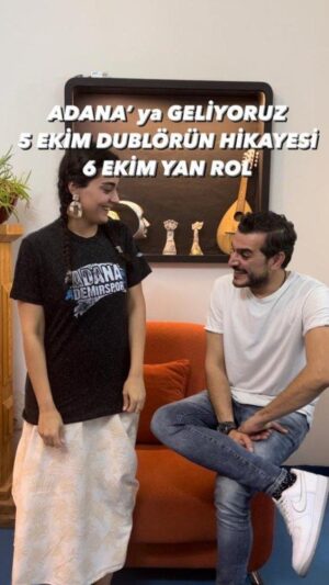Kemal Uçar Instagram - ADANA'ya GELİYORUZ ✈️ TİYATRO MİTOS TURNEDE
5 EKİM 20:30 DUBLÖRÜN HİKAYESİ
6 EKİM 20:30 YAN ROL

#adana #adanademirspor #adanalıyık #bizadanaliyik #adanakültürsanat #adanakültür #sanat #tiyatro #sahne #turne #roportajadam #çukurovaüniversitesi