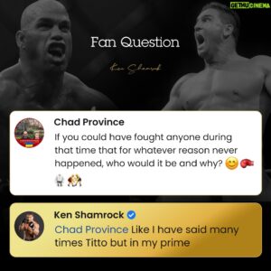 Ken Kilpatrick Instagram - I wanted Tito in my prime 💥#UFC #MMA