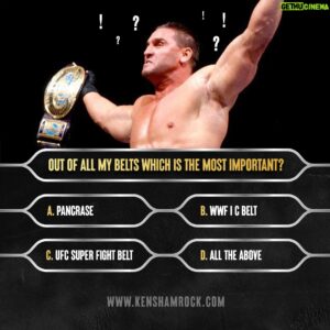 Ken Kilpatrick Instagram - A, B, C or D? 🤷‍♂️ #wwe #smackdown #mma #ufc #bellator #pancrase