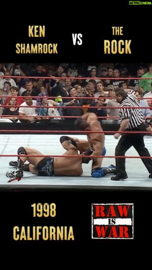 Ken Kilpatrick Instagram - RAW is WAR! #WWE #KenShamrock #therock #Wrestling