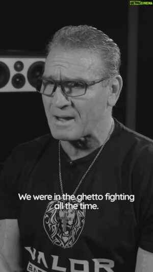 Ken Kilpatrick Instagram - We were in the ghetto fighting all the time #vladtv #podcast #kenshamrock #podcastdaily #childhood