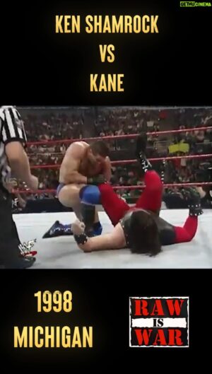 Ken Kilpatrick Instagram - Suplexing the red monster 👹#wwf #wrestling #WWE #Kane #wrestlinglife Kane