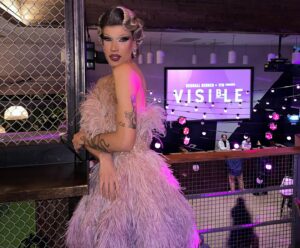 Kendall Gender Instagram - I’m so proud of what VISIBLE has been able to transform into over the years . I have to say - It felt extremely powerful to be a part of an entirely black show , including all performers and dj’s.

We’re here and we’re queer baby ! 🩵🫱🏼‍🫲🏻

Happy  #BHM everyone 😘