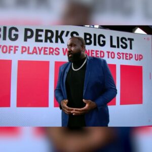 Kendrick Perkins Instagram - BIG PERK’S BIG LIST 🚨
FIVE players that need to step up this postseason ➡️