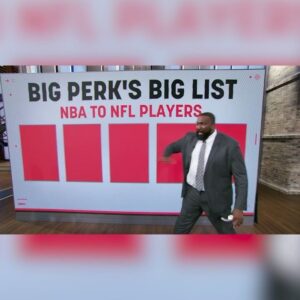 Kendrick Perkins Instagram - 🚨BIG PERK’S BIG LIST🚨
Which NBA players could succeed in the NFL? 🤔