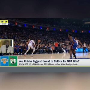 Kendrick Perkins Instagram - @kendrickperkins says the Knicks are the biggest threat to the Celtics in the Eastern Conference 👀 (via @getupespn)