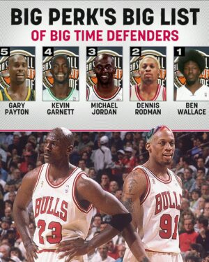 Kendrick Perkins Instagram - 🚨BIG PERK’S BIG LIST🚨
The Top-5 Defensive Players in NBA History 🔐