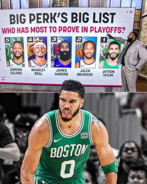 Kendrick Perkins Instagram - BIG PERK’S BIG LIST 🚨
Which players have the most to prove this postseason? ➡️