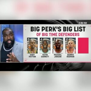 Kendrick Perkins Instagram - 🚨BIG PERK’S BIG LIST🚨
The Top-5 Defensive Players in NBA History 🔐