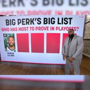 Kendrick Perkins Instagram - BIG PERK’S BIG LIST 🚨
Which players have the most to prove this postseason? ➡️
