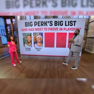 Kendrick Perkins Instagram - BIG PERK’S BIG LIST 🚨
Which players have the most to prove this postseason? ➡️