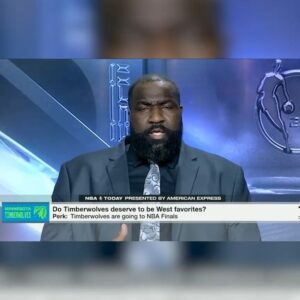 Kendrick Perkins Instagram - @kendrickperkins believes the Timberwolves are headed for the NBA Finals 😯