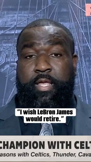 Kendrick Perkins Instagram - @kendrickperkins on LeBron’s future in the NBA 👀