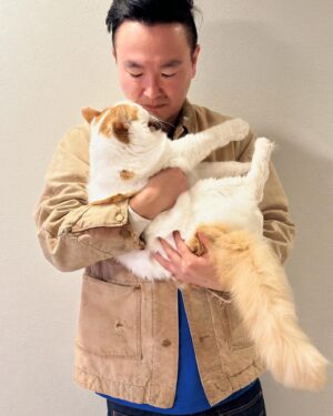 Kenji Yamauchi Instagram - 。
今日は朝子供を送ってそのまま仕事へ

風が強くてキャップがぶっ飛びそうで困りました

深く被り過ぎてオデコにアザできまくり🛀🛀🛀

そして今日新しいカーテンを発注した🐈

久々の模様替え、楽しみだ🛀🛀🛀

そんな私のTシャツはanimagic✋✋✋

青はなかなか着ないけど、animagicなら着ます😂

我が家は今、犬のむぎちゃんと、猫のにゃんじの2匹になりました

頑張るぞーにゃー🐈

#ヴィンテージ
#ヴィンテージTシャツ
#vintage 
#vintagetee 
#vintagetshirt 
#animagic
#かまいたち山内