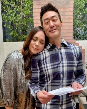 Kenneth Choi Instagram - Someone’s getting married!!! Let’s get hitched @jenniferlovehewitt !!! The best tv wifey a man could ask for❤️