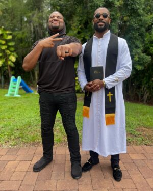 Kenneth Crawford Instagram - THEY TIED THE KNOT!

So honored & happy my brother asked me to officiate him & his bride into their marriage.

I’m beyond happy for these two & may God Bless & lead you all to eternal happiness!

CONGRATULATIONS! 

And now let the entire world say,

AMEN.

-Reverend Doctor Pastor Ford