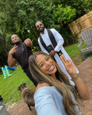 Kenneth Crawford Instagram - THEY TIED THE KNOT!

So honored & happy my brother asked me to officiate him & his bride into their marriage.

I’m beyond happy for these two & may God Bless & lead you all to eternal happiness!

CONGRATULATIONS! 

And now let the entire world say,

AMEN.

-Reverend Doctor Pastor Ford