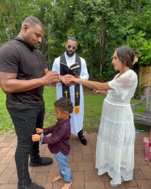 Kenneth Crawford Instagram - THEY TIED THE KNOT!

So honored & happy my brother asked me to officiate him & his bride into their marriage.

I’m beyond happy for these two & may God Bless & lead you all to eternal happiness!

CONGRATULATIONS! 

And now let the entire world say,

AMEN.

-Reverend Doctor Pastor Ford