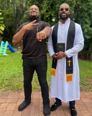 Kenneth Crawford Instagram - THEY TIED THE KNOT!

So honored & happy my brother asked me to officiate him & his bride into their marriage.

I’m beyond happy for these two & may God Bless & lead you all to eternal happiness!

CONGRATULATIONS! 

And now let the entire world say,

AMEN.

-Reverend Doctor Pastor Ford