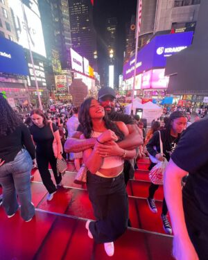 Kenneth Crawford Instagram - New York.
I’ve been to New York A LOT! But this trip was one of my favs!
-Statue of Liberty
-Empire State Building
-Times Square
-The Who’s Tommy @whostommyshow 
-#Smackdown at @thegarden 
Annnndddd
-Saying “see ya later, Go be GREAT, cause you are!” to @kaylabraxtonwwe 🥺

-Next trip I gotta get to the @onepeloton studio! 🙏🏾