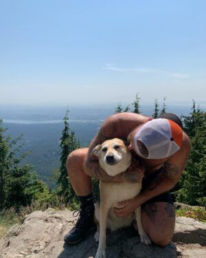 Kenny Brain Instagram - The adventure ends. My girl is gone. 
Molly was layed to rest this morning. 

It’s hard to put into words how both sudden and expected this was. I remember being in Nashville last year and coming home from work to take her to the park for our daily match of fetch. We got there and I threw the ball for the first time. She ran for it as she always does. Got it. Turned around and walked straight past me to go home. That was the day I knew molly was finally old.. 

Molly’s happiness has always been my happiness. Nothing has ever pleased me as much as seeing her tail wag. Face to the sky drinking in the sun or tongue flapping in the wind. 
Her personality has always been, what I describe as, a soul reincarnate. She was Gentle but strong. emotionally present and steadfast in her quirkiness. 

She was so fucking beautiful but completely unaware of it. 

We travelled the world together. Climbed mountains, swam rivers, loved, lost, danced, cried, explored and conquered. She has been a part of two TV shows, published in multiple books and touched the life of - Every. Single. Person - she’s encountered. We experienced everything there was and left no rock unturned.

I cannot begin to describe what molly has taught me - and I will hold every moment, every lesson and every dog hair (that still covers every aspect of my life) hostage in my heart- for as long as it beats.

Thank you for giving everything. For allowing me to be your dad. For the countless laughs and squeals. For showing the world how proper eyeliner is done….And for saving my life more than once. 

I am shattered but at the same time so full of gratitude for all the memories and unconditional love. Rest now my sweet treasure trout. You’ve earned it.
