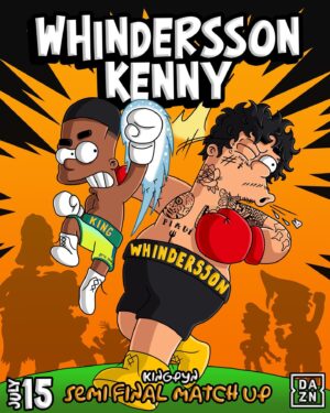 Kenny Ojuederie Instagram - GOOD LUCK TONIGHT @kingkennytv 

BRING IT HOME! 😤

You can watch Kenny fight exclusively on @daznboxing link to watch in bio!

#kingkennytv #betasquad