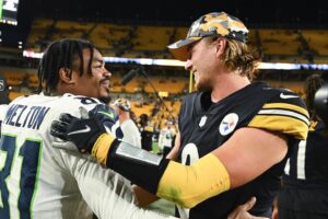 Kenny Pickett Instagram - First night on the job #HereWeGo
