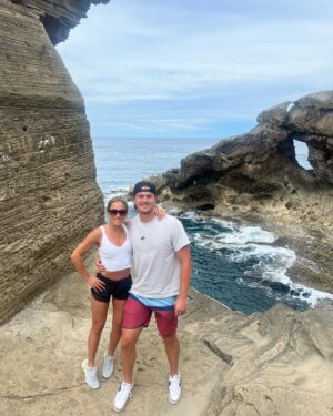 Kenny Pickett Instagram - Honeymoon with the Mrs. ❤️