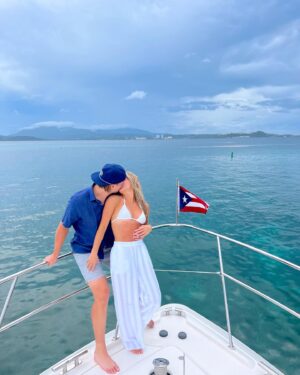 Kenny Pickett Instagram - Honeymoon with the Mrs. ❤️