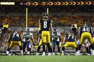 Kenny Pickett Instagram - First night on the job #HereWeGo