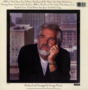 Kenny Rogers Instagram - This week in 1985, HEART OF THE MATTER, Kenny Rogers' 11th album to reach #1 on Billboard's Country albums chart, hit store shelves. The Beatles' producer, Sir George Martin (commonly referred to as “The Fifth Beatle”), produced this set of songs that included Kenny's 21st & 22nd #1 hits: "Morning Desire" and "Tomb Of The Unknown Love." What is your favorite track from this classic record? -Team KR