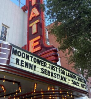 Kenny Sebastian Instagram - It felt amazing to be an headlining act at the @moontowercomedy @justforlaughs festival in Austin! 

From meeting and doing a podcast with the super hilarious and kind @chrisdcomedy to then doing two sold out shows at the wonderful Stateside by @paramountaustin was a great way to kick off the first day of the festival. I wish I could stay back and catch the rest of the shows but I am heading to Seattle to receive even more love (with two sold out shows at the Neptune Theatre).

It’s so amazing how such massive comedy festivals happen in the US. I could only proudly think of the Pune Comedy Festival that is killing it in India. Just as an audience member, it’s so exciting to have so much comedy be so accessible and seamless.

Comedy is growing so massively, I hope people and *cough* authorities become more open and supportive for such events.

It feels unreal. I am gonna crash now and just enjoy this wonderful tour I get to do in the US and then in Europe. So happy and so grateful ♥️

#moontowercomedy #austin #justforlaughs #headliner #comedyfestival #standupcomedy