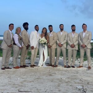 Kenny Wormald Instagram - We love you @robfish_inc & @srburke24 congrats on an incredible Mexico wedding trip!!! #fisherfindshiscatch
