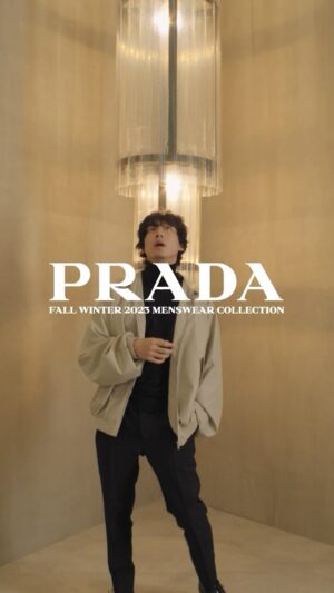 Kentaro Sakaguchi Instagram - 🥰

#pradaFW23
#prada
@prada