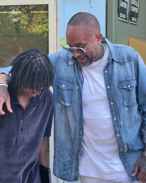 Kenya Barris Instagram - Big Congrats to my GRAD @kassbarris and my guy Kash Money!!!! I love you Son and I’m looking for you to go and KILL it next year at #Crespi!!! So proud of you!!!!!! Love you to death and I loved your outfit!!!! 😂-#3daughter3sons #blessed #dreamingawakephotography