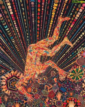 Keon Alexander Instagram - “You are not your body; you are the eye. ⁣
When you see the spirit, you are free of the body. A human being is an eye – the rest is just flesh and bones. ⁣
Whatever your eye sees, you are that.”⁣
- Rumi⁣
⁣
⁣
“The light of the body is the eye: ⁣
if therefore thine eye be single, ⁣
thy whole body shall be full of light.”⁣
- Matthew 6:22⁣
⁣
⁣
⁣
⁣
⁣
⁣
⁣
⁣
⁣
⁣

Art by Fred Tomaselli⁣
@fredtomaselli
