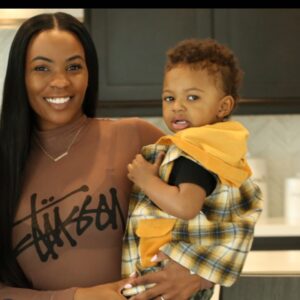 Keonna Green Instagram - It’s my baby’s 2nd bday yall 🥲. So bittersweet. I love you so much Nycey! You have been such a joy and wonderful form of birth control! I’m so glad God saw me fit to be a mother a third time. 

Happy Birthday Nyce Amaru!