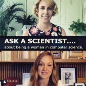 Kerry Bishé Instagram - Thanks @scientexchange for letting me do one of my favorite things: Ask A Scientist Questions! Thanks @jengolbeck for always having detailed, accurate, thoughtful and fascinating answers. Link in bio!