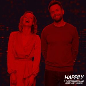 Kerry Bishé Instagram - “Chopping... up... a body” March 19th  #HappilyMovie @bdgrabinski @joelmchale @kerrybishe @paulscheer @breckinmeyer @nataliezea @nataliemoralesloves @kirbyhowellbaptiste @charlyne_yi @saban_films