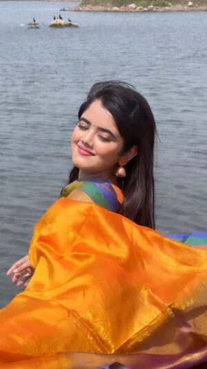 Ketaki Kulkarni Instagram - gerua kinda mood ✨🧡

{ gerua, romantic, romance, love story, love, slow mo, slow motion, beautiful, saree, indian, traditional, nature, nature lover, cute girls, beautiful girls, girls, bollywood, hindi tvserial, television, trending } 

#trending #trendingreels #ketakikulkarni #reels
