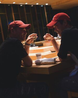 Kevin Cheng Instagram - 咁就五年啦❤️😌 
Happy 5th Anniversary to us! 

#812 #SushiTokami #OMAKASE #michelin 
@sushitokami.