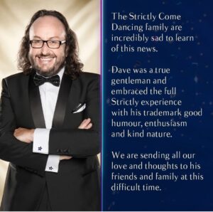 Kevin Clifton Instagram - Dave was so lovely. The kindest of people as are his family💔