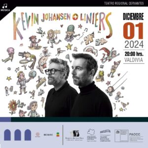 Kevin Johansen Instagram - Valdivia hermosa y querida, ahí les vamos yendo con @porliniers, salú! 🫶