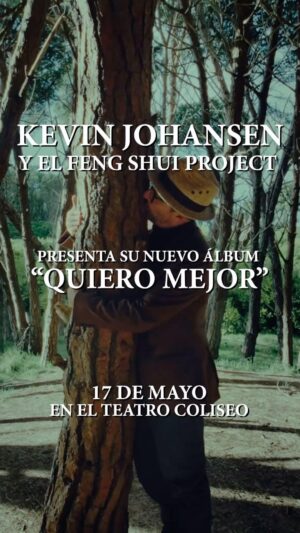 Kevin Johansen Instagram - ¡Llega la presentación de “Quiero Mejor” en Buenos Aires!
Viernes 17 de Mayo en el Teatro Coliseo 
Entradas a la venta en el @teatrocoliseo y en @ticketekar