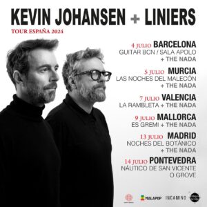 Kevin Johansen Instagram - Y además…en julio con la calor y con @porliniers y los The Nada, salú! 🫶