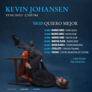 Kevin Johansen Instagram - Arrancan los “Quiero Mejor” por nuestra amada Argentina! Los esperamos con el Feng Shui Project, salú!